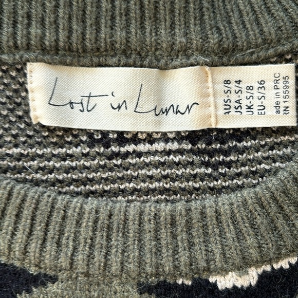 NWOT Lost in Lunar sweater size small/4 - Picture 4 of 8